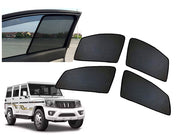 Z-Black Window Plug-in Half Sun Shades Car Curtain for Mahindra