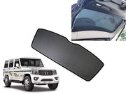 Rear Dicky Cotton Mesh Fabric Sun Shades Car Curtain 1 Pc for Mahindra