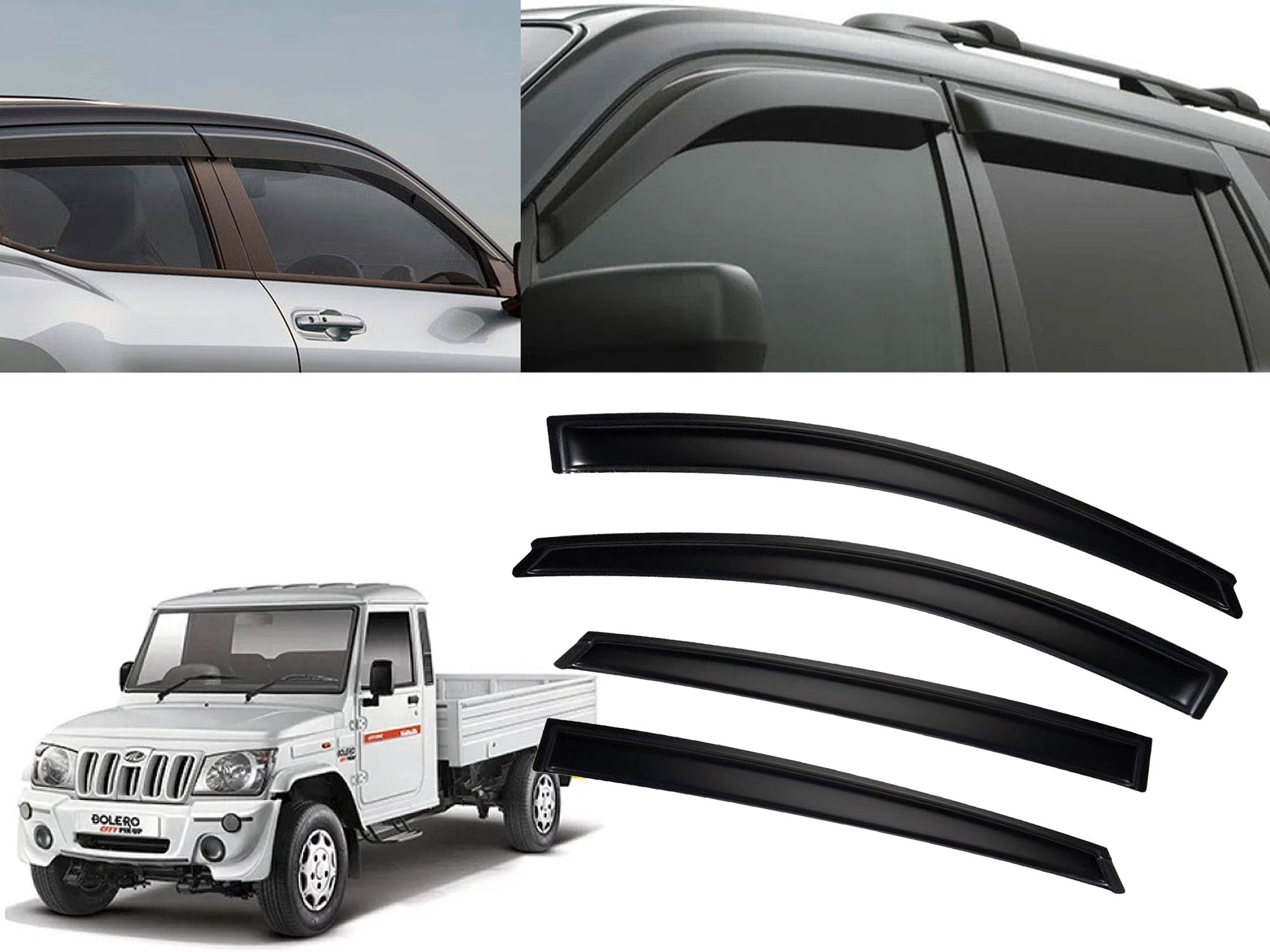 Auto Pearl Premium Door Visors for Mahindra | All Models