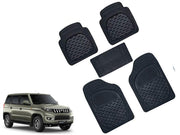 Heavy Duty Transparent 4Pcs PVC Rubber Car Mat