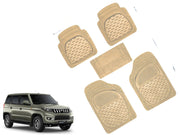 Heavy Duty Transparent 4Pcs PVC Rubber Car Mat