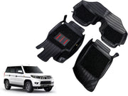 9X Car Floor Mats Luxury Leatherite 9X-Car Floor Mat with Velcro-Tape