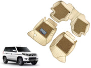 9X Car Floor Mats Luxury Leatherite 9X-Car Floor Mat with Velcro-Tape