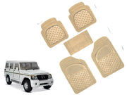 Heavy Duty Transparent 4Pcs PVC Rubber Car Mat