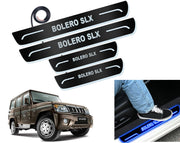 Auto Pearl Car Door Foot Step Led Sill/Scuff Plates With Mirror Finish Compatible with All Models (Set of 4)
