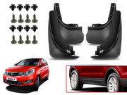 O.E Type Custom Front and Rear Mud Flap Guard (Set of 4 Pcs) | Compatible with TATA | Black