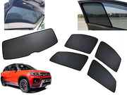 Z-Black Car Window Plug-in Half Sun Shades & Rear Dicky Curtain (Combo) for Maruti