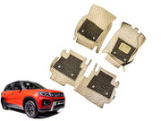 7D Car Floor Mats Luxury Leatherite 7D-Car Floor Mat with Velcro-Tape