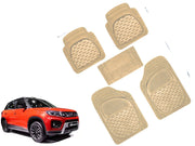 Heavy Duty Transparent 4Pcs PVC Rubber Car Mat