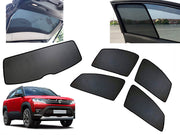 Z-Black Car Window Plug-in Half Sun Shades & Rear Dicky Curtain (Combo) for Maruti