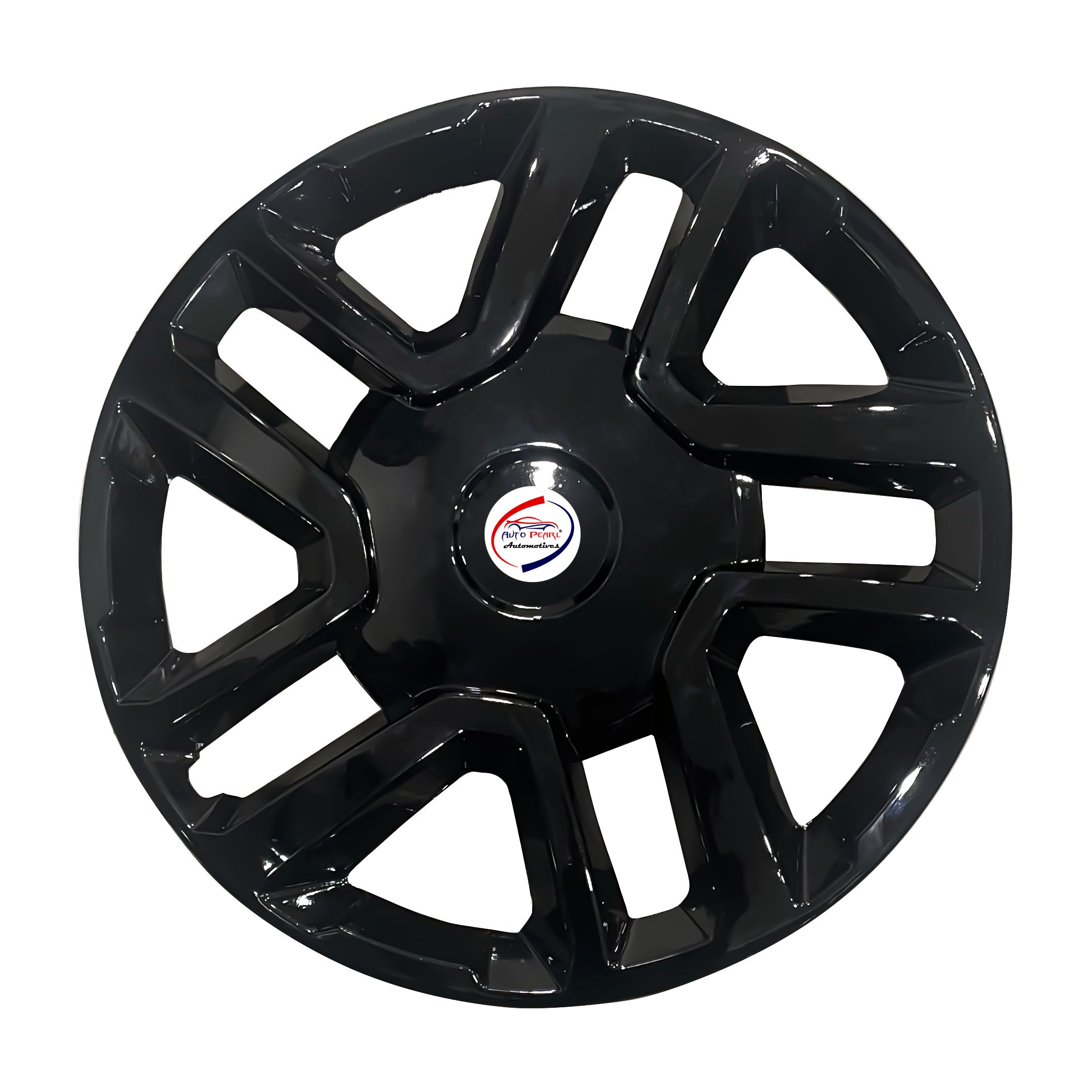 Press Type R16 Hubcap Brezza Wheel Cover Replacements for OEM Steel Wheels Polypropylene Material with Retention Ring | Set of 4 Pcs