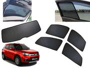 Z-Black Car Window Plug-in Half Sun Shades & Rear Dicky Curtain (Combo) for Maruti