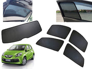 Z-Black Car Window Plug-in Half Sun Shades & Rear Dicky Curtain (Combo) for Honda