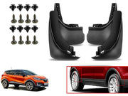 O.E Type Custom Front and Rear Mud Flap Guard (Set of 4 Pcs) | Compatible with CHEVROLET | Black