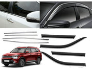 Auto Pearl Premium Door Visors for Kia | Carens 2022 6PC, Seltos, Sonet