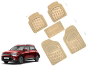 Heavy Duty Transparent 4Pcs PVC Rubber Car Mat
