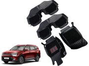 9X Car Floor Mats Luxury Leatherite 9X-Car Floor Mat with Velcro-Tape