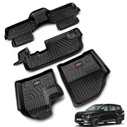 Auto Pearl Premium Life Long Black Floor Mats Custom Fit Car Floor Mats | Odor Free Virgin Polymer | All Weather Waterproof Protection | Edge to Edge Coverage