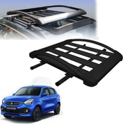 Car Roof Luggage (4x 4) Frame Aluminum Roof Frame Universal Roof Frame Travel Frame Load Frame Load Over 100 kg Roof Shelves Luggage Box Roof Rack (Black)