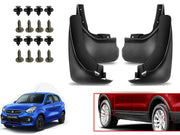O.E Type Custom Front and Rear Mud Flap Guard (Set of 4 Pcs) | Compatible with MARUTI | Black