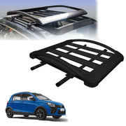 Car Roof Luggage (4x 4) Frame Aluminum Roof Frame Universal Roof Frame Travel Frame Load Frame Load Over 100 kg Roof Shelves Luggage Box Roof Rack (Black)