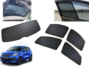 Z-Black Car Window Plug-in Half Sun Shades & Rear Dicky Curtain (Combo) for Maruti