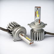 Auto Pearl H4 LED Headlight Bulb for Car 280W 18000LM 6000K (White Light LED Headlight Bulb) compatible with All Car (Pack of 2)