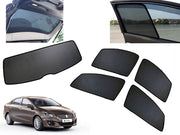 Z-Black Car Window Plug-in Half Sun Shades & Rear Dicky Curtain (Combo) for Maruti