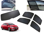 Z-Black Car Window Plug-in Half Sun Shades & Rear Dicky Curtain (Combo) for Maruti