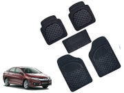 Heavy Duty Transparent 4Pcs PVC Rubber Car Mat
