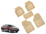 Heavy Duty Transparent 4Pcs PVC Rubber Car Mat