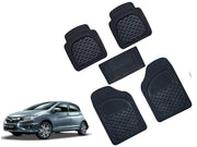 Heavy Duty Transparent 4Pcs PVC Rubber Car Mat