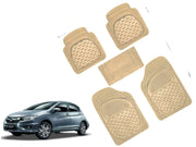 Heavy Duty Transparent 4Pcs PVC Rubber Car Mat
