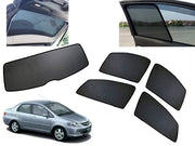 Z-Black Car Window Plug-in Half Sun Shades & Rear Dicky Curtain (Combo) for Honda