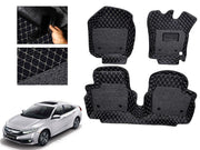7D Car Floor Mats Luxury Leatherite 7D-Car Floor Mat with Velcro-Tape
