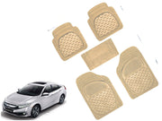 Heavy Duty Transparent 4Pcs PVC Rubber Car Mat