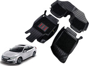 9X Car Floor Mats Luxury Leatherite 9X-Car Floor Mat with Velcro-Tape