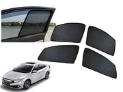 Z-Black Window Plug-in Half Sun Shades Car Curtain for Honda
