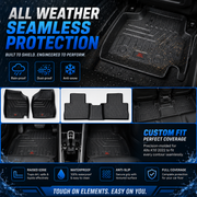 3D TPE Car Floor Mats | Custom Fit for 21+ Car Models | All-Weather Protection | Auto Pearl