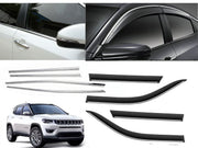 Auto Pearl Premium Door Visors for Jeep | All Models