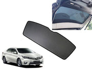 Rear Dicky Cotton Mesh Fabric Sun Shades Car Curtain 1 Pc for Toyota