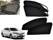 Zipper Magnetic Car Curtain Sunshades for Toyota