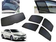 Z-Black Car Window Plug-in Half Sun Shades & Rear Dicky Curtain (Combo) for Chevrolet