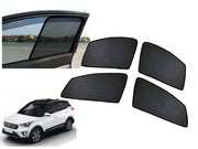 Z-Black Window Plug-in Half Sun Shades Car Curtain for Hyundai