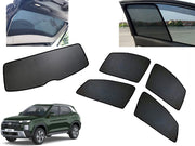Z-Black Car Window Plug-in Half Sun Shades & Rear Dicky Curtain (Combo) for Hyundai