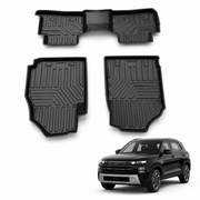 3D TPE Car Floor Mats | Custom Fit for 21+ Car Models | All-Weather Protection | Auto Pearl