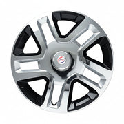 Press Type R16 Hubcap Brezza Wheel Cover Replacements for OEM Steel Wheels Polypropylene Material with Retention Ring | Set of 4 Pcs