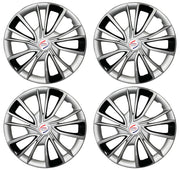 Press Type Hubcap XUV700 Wheel Cover Replacements for OEM Steel Wheels Polypropylene Material with Retention Ring | Set of 4 Pcs