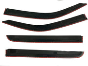 Car Rain Guards Wind Door Visor Side | Wind Visor ABS Plastic Deflector | Perfect As per Window Frame | Compatible with Most Car (Set of 4)