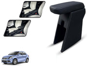 Auto Pearl Premium Car Armrest with Storage Box, High-Density Foam, Nappa Leatherette, No Obstruction to Rear Window Buttons, for DZIRE TOUR 2015